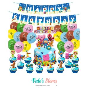 Pocoyo - Decoración / Feliz Cumpleaños Set Infantil