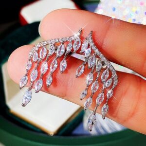 ARETES EN FORMA DE ALA PARA (SET)#1,157