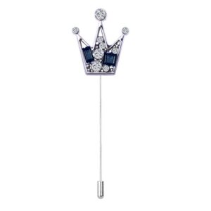 Pin blue silver / broche para caballero / Evento Especial