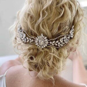 Accesorio para el cabello novia elegante E15
