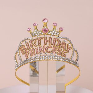 Corona Birthday Princess | Pink and Gold color