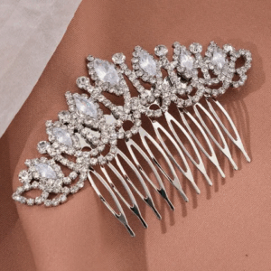 Accesorio para el cabello silver color peineta