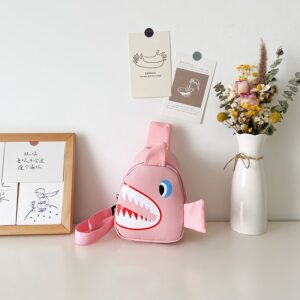 Mochila bebe Tiburon pink color