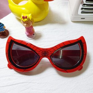 Lentes Spiderman red color