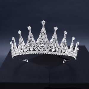 Corona de Novia diamantes superiores largos