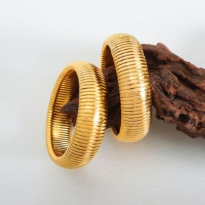 Pulsera estilo emperatriz gold color / 1 pieza