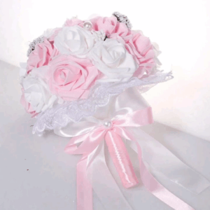 Ramo para quinceanos / white and pink nueva coleccion