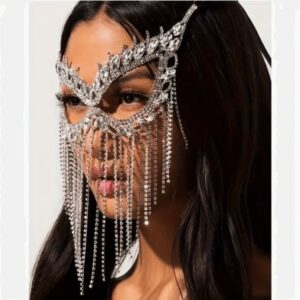 Accesorio para rostro Premium / Evento especial / Cadenas Colgantes