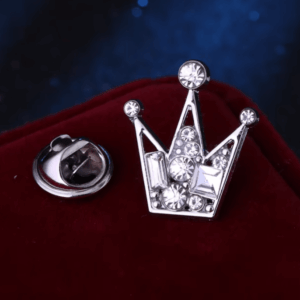 Broche white / broche para caballero / Evento Especial