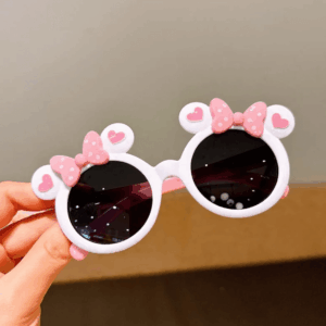 Lentes mini white color infantil | blancos