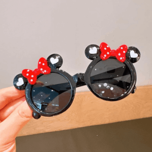 Lentes mini black color infantil | negros