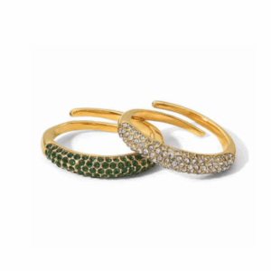 Anillo Ajustable Luxury 18K tono Gold  - Oro Laminado