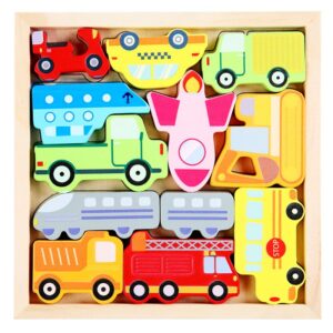 Juegos didácticos estilo autos / dimensión de ancho y alto: 16cm-16cm