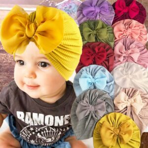 Gorritos niña bebe con lazos colores disponibles