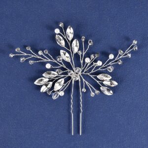 Accesorio para el cabello lateral silver color